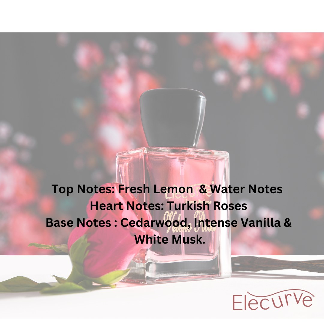 Elecurve Veleno Rosa Eau De Parfum 50ml | Luxury Perfume | Long Lasting Fragrance For Women