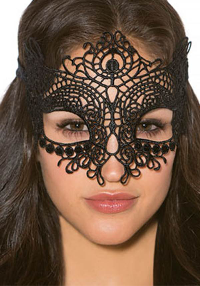 Attractive Sexy Black Lace Eye Mask